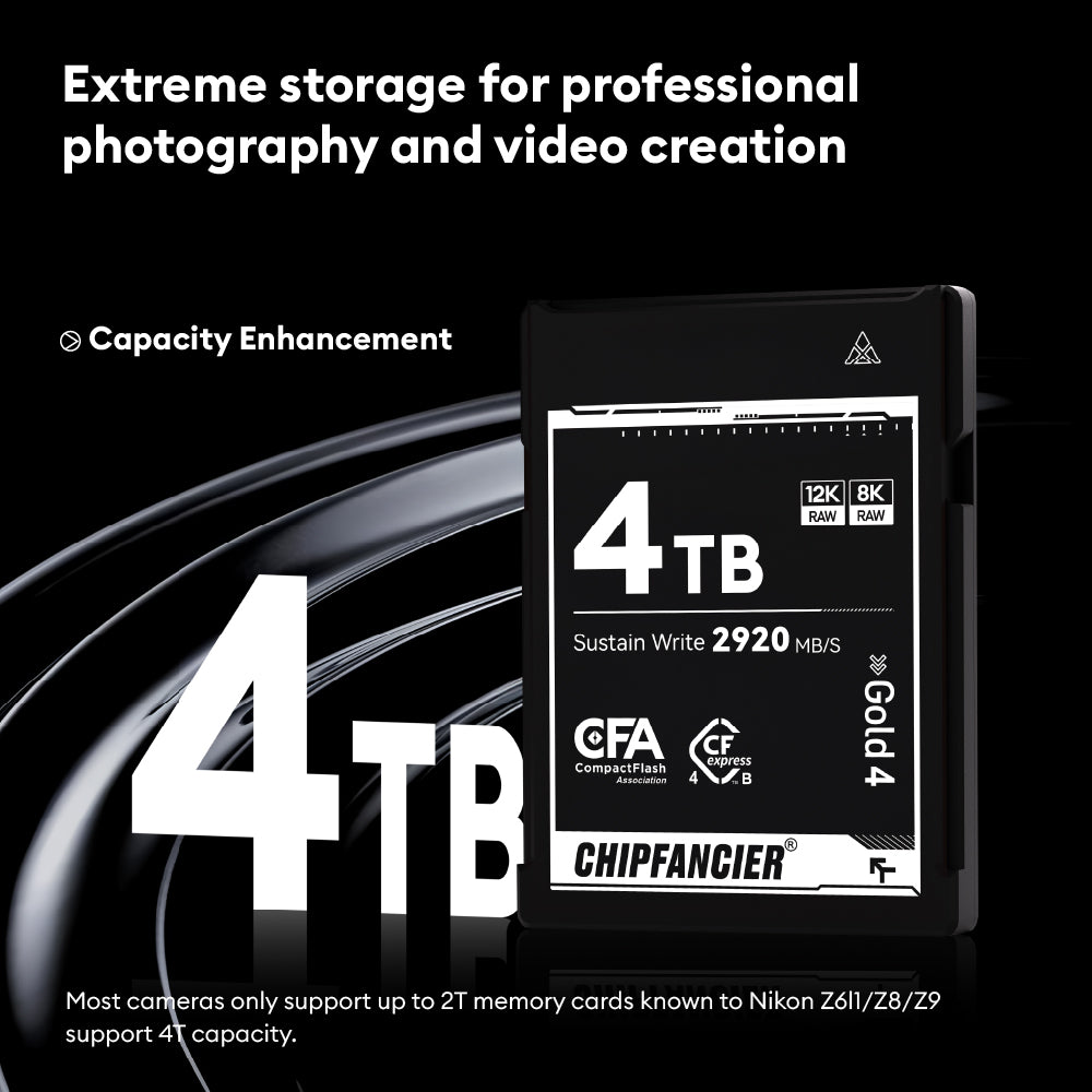 CHIPFANCIER  CFexpress Type B 4.0 Memory Card VPG400