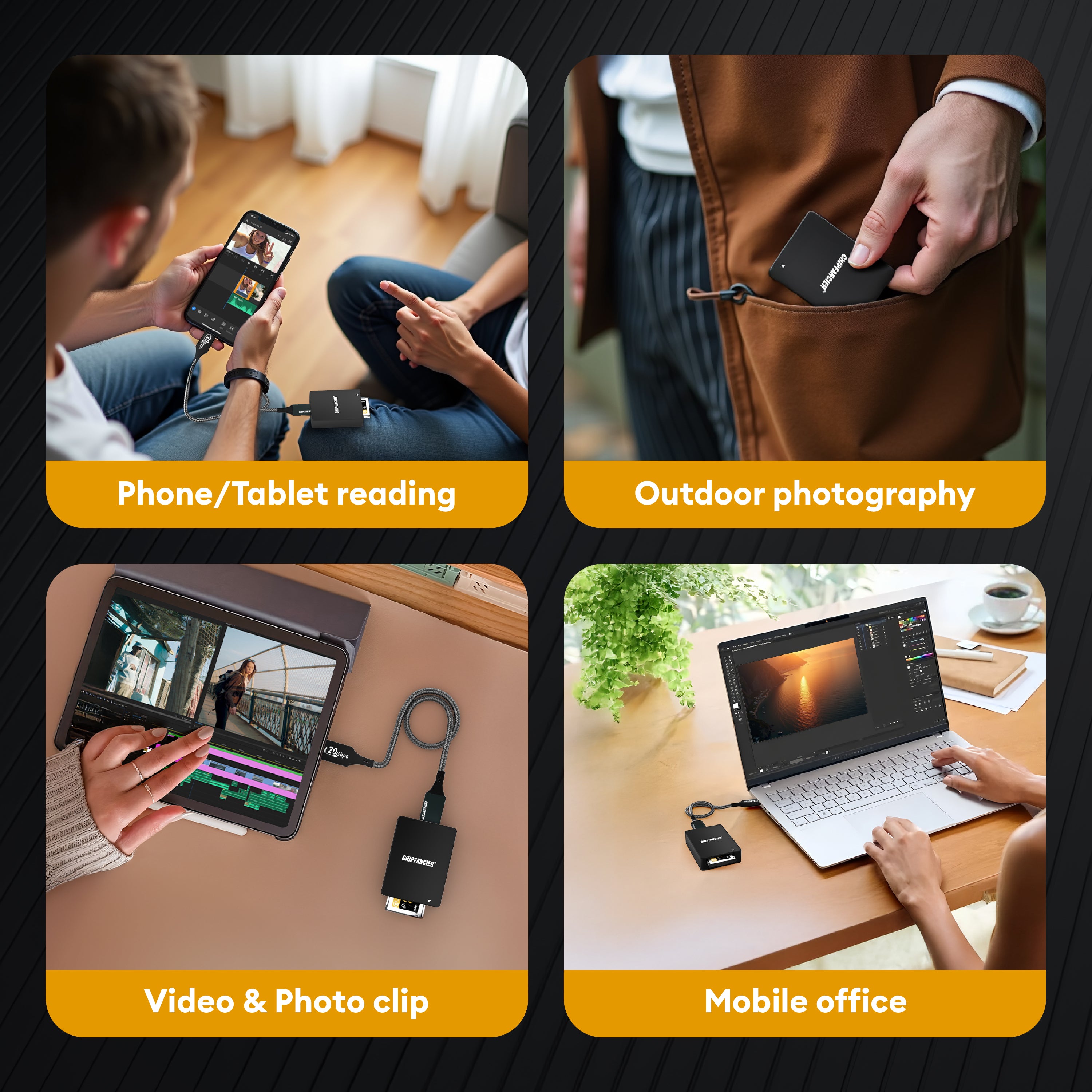 CFexpress Type B Card Reader with USB 3.2(Gen 2) 10Gbps