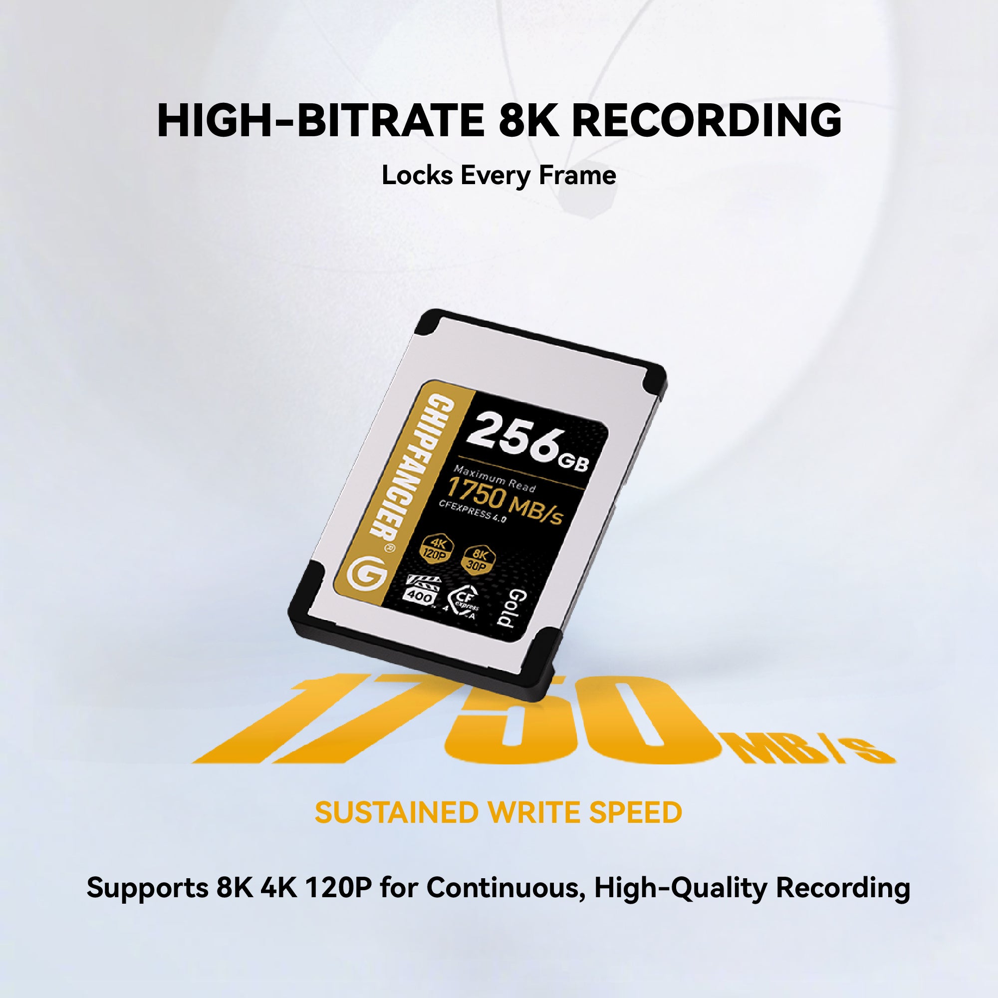 CHIPFANCIER CFexpress Type A 4.0 Memory Card VPG400 Certified