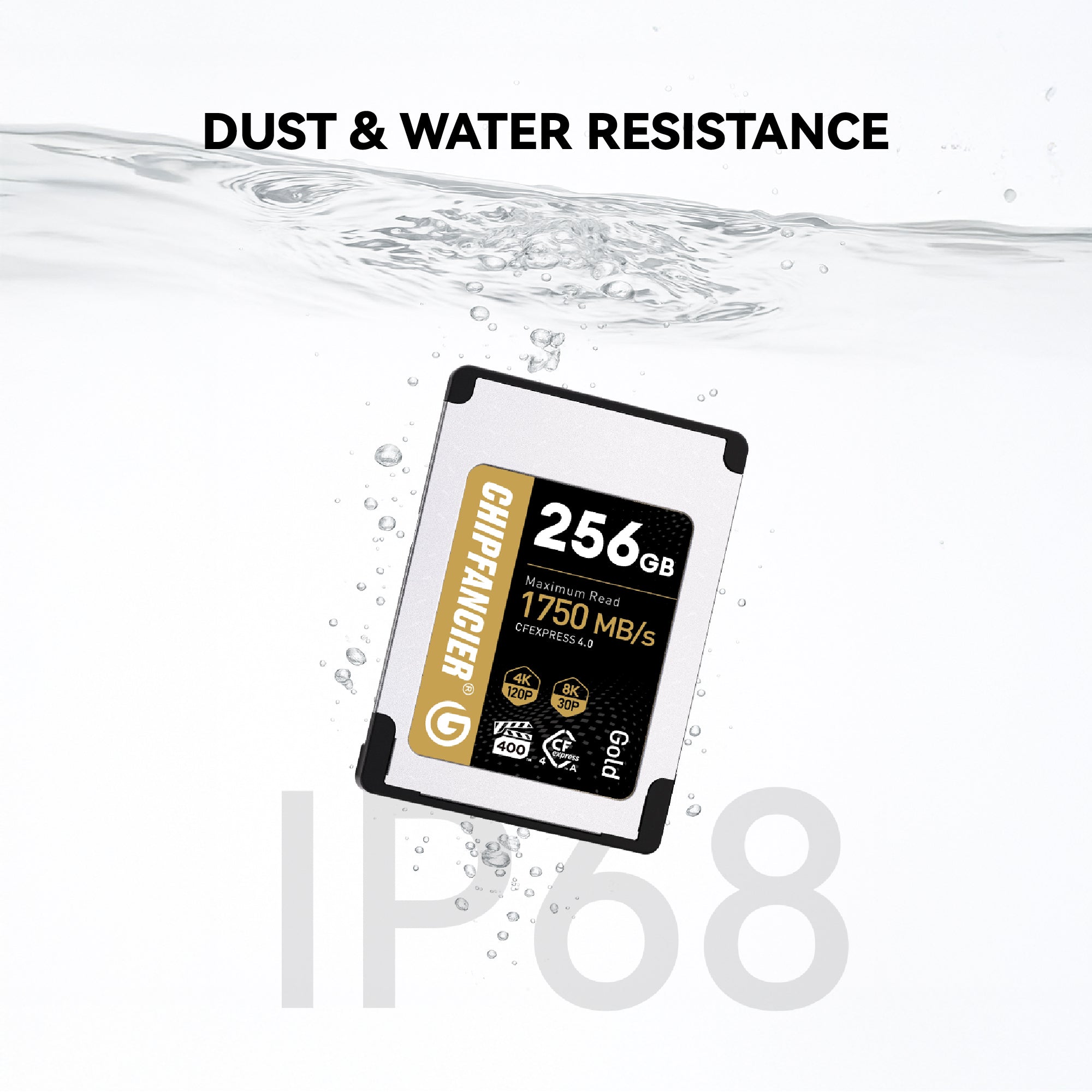 CHIPFANCIER CFexpress Type A 4.0 Memory Card VPG400 Certified