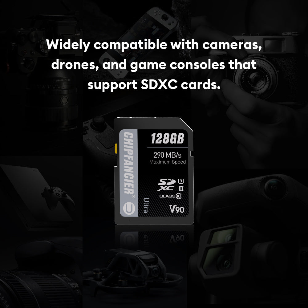 CHIPFANCIER V90 SDXC Memory Card